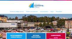 Desktop Screenshot of kuopionseudunuusyrityskeskus.fi
