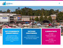 Tablet Screenshot of kuopionseudunuusyrityskeskus.fi